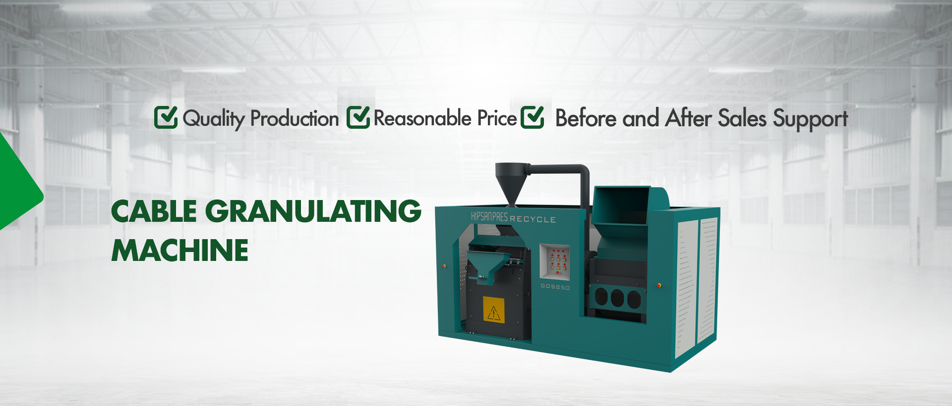 Cable Granulating Machine